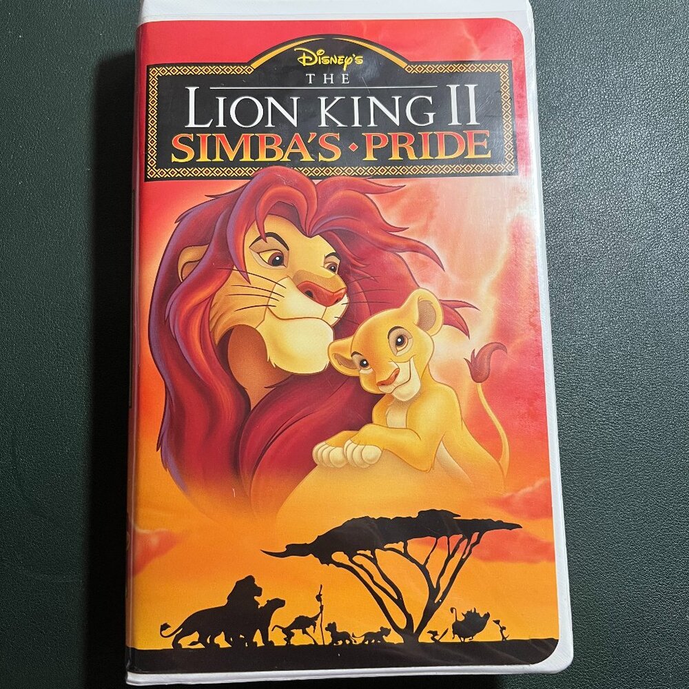 Disney VHS Lion King II: Simba’s Pride (1998) 8804-1First Pressing